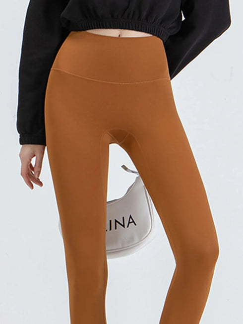 'Iluka' Wide Waistband Leggings - Celes Fashion
